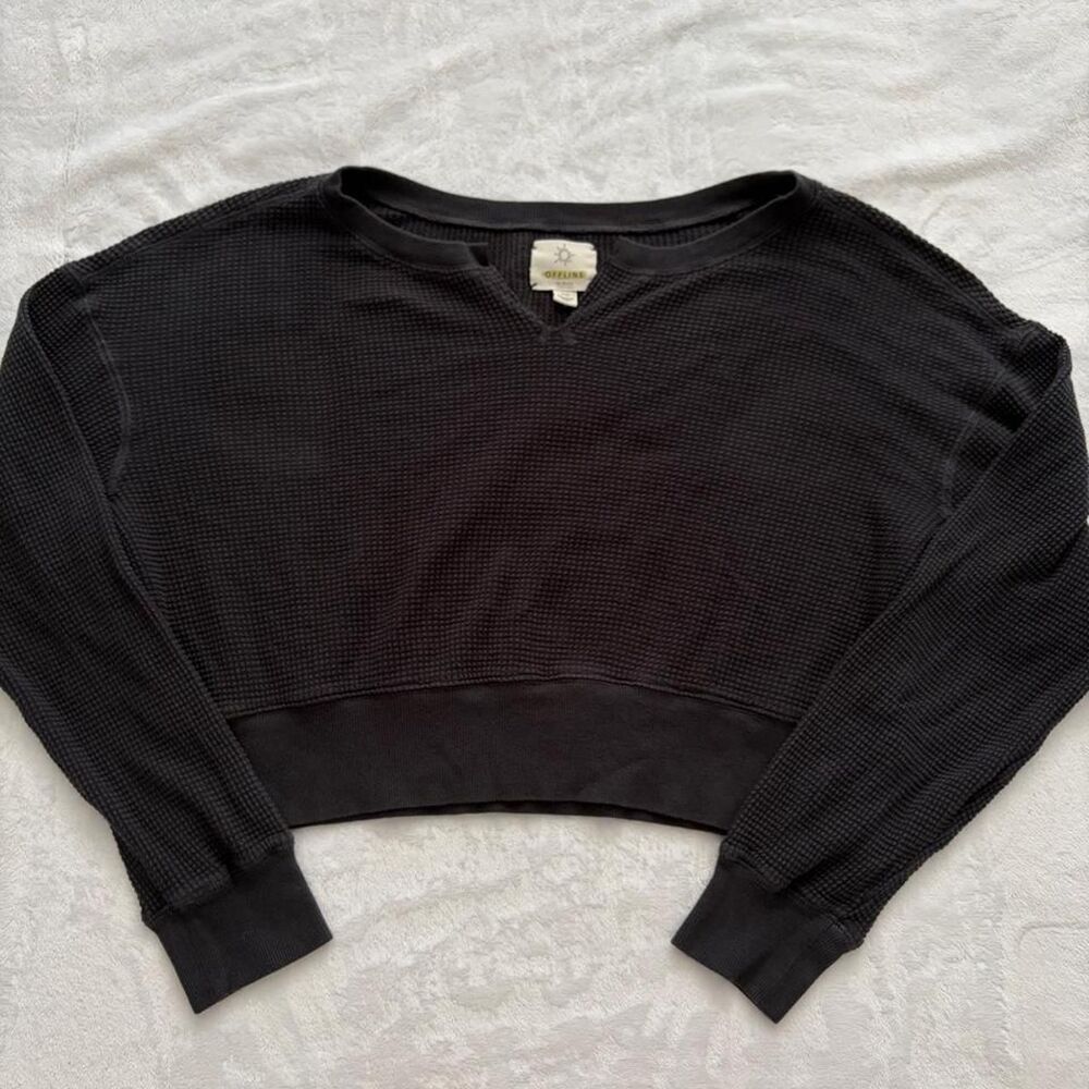 Offline by Aerie Long Sleeve Waffle Knit Top Women S Loungewear Every Day Casual